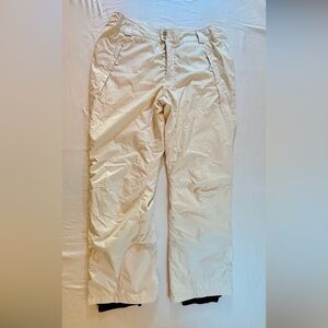 Columbia Women’s XL Waterproof Insulated Ski Pants White